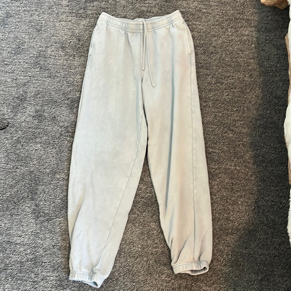pacsun light blue sweatpants
